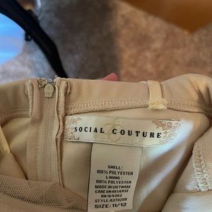 Long beige Dress for prom